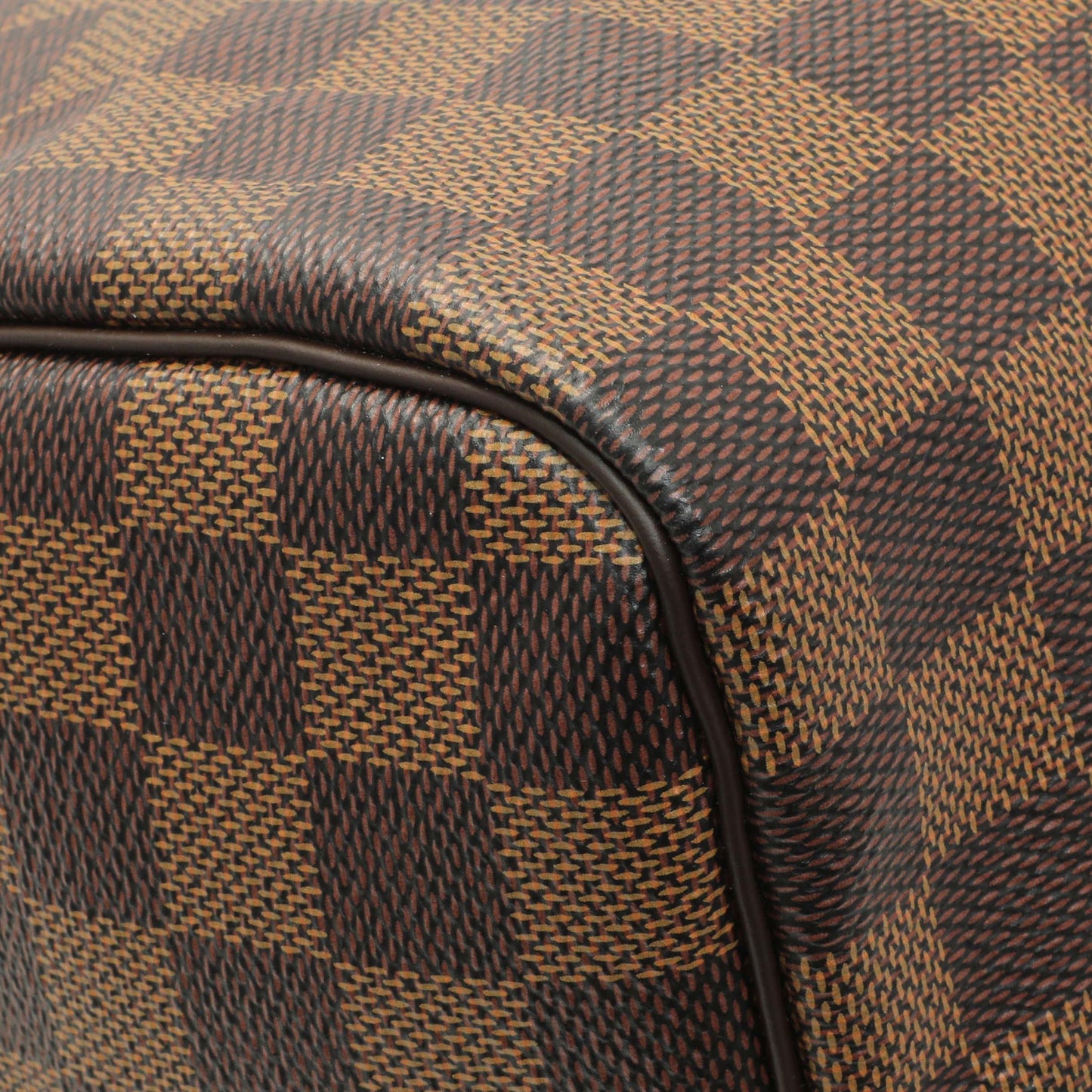 Exclusive Louis Vuitton Damier Ebene Speedy 30 Bandouliere — Top View