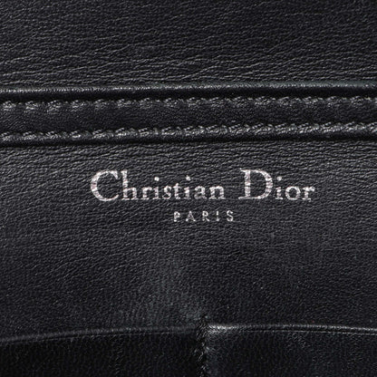 Exclusive Christian Dior Black Grained Calfskin Diorama Wallet on Chain — Alternate View 9
