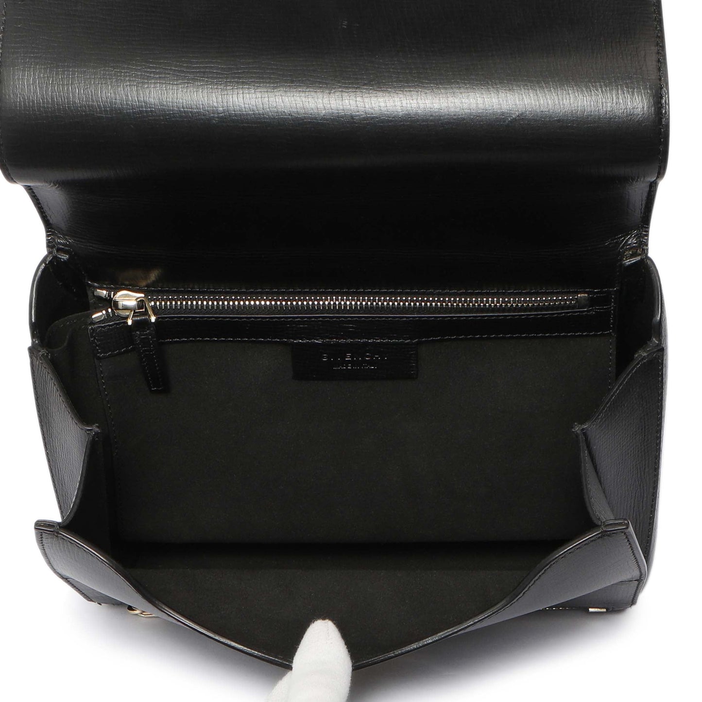 Exclusive Givenchy Black Calfskin Medium Pandora Box — Top View