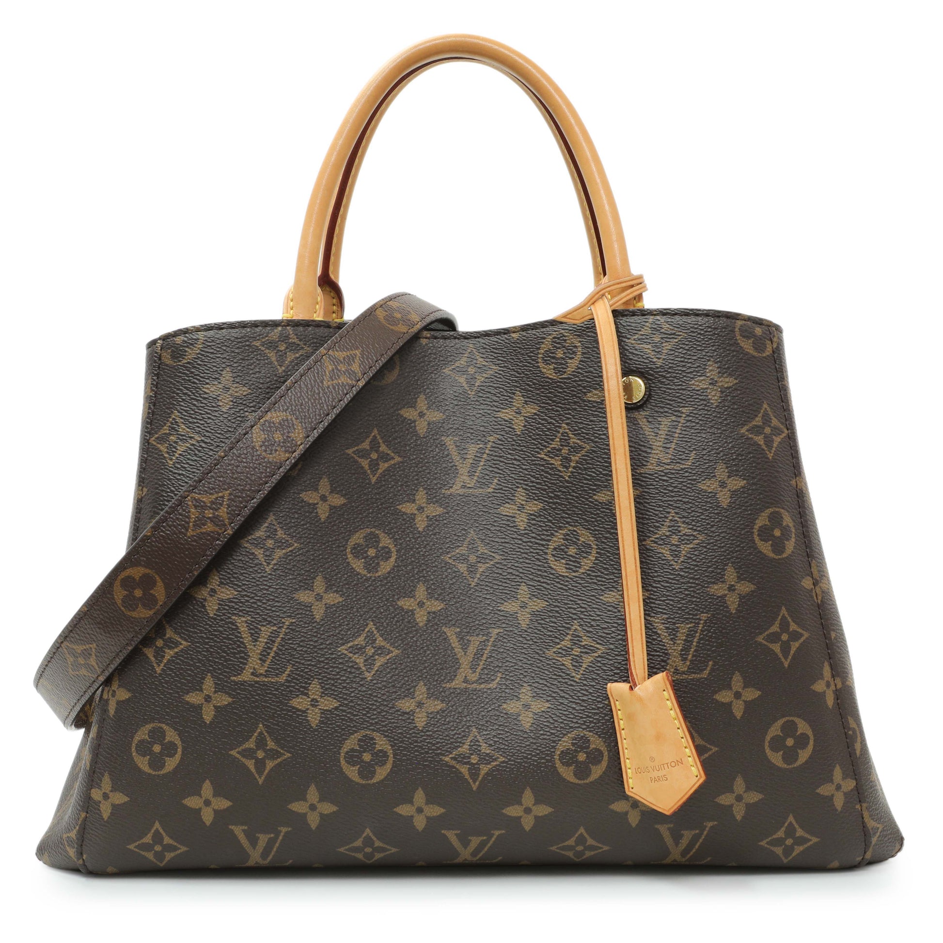 Exclusive Louis Vuitton Monogram Montaigne MM — Front View