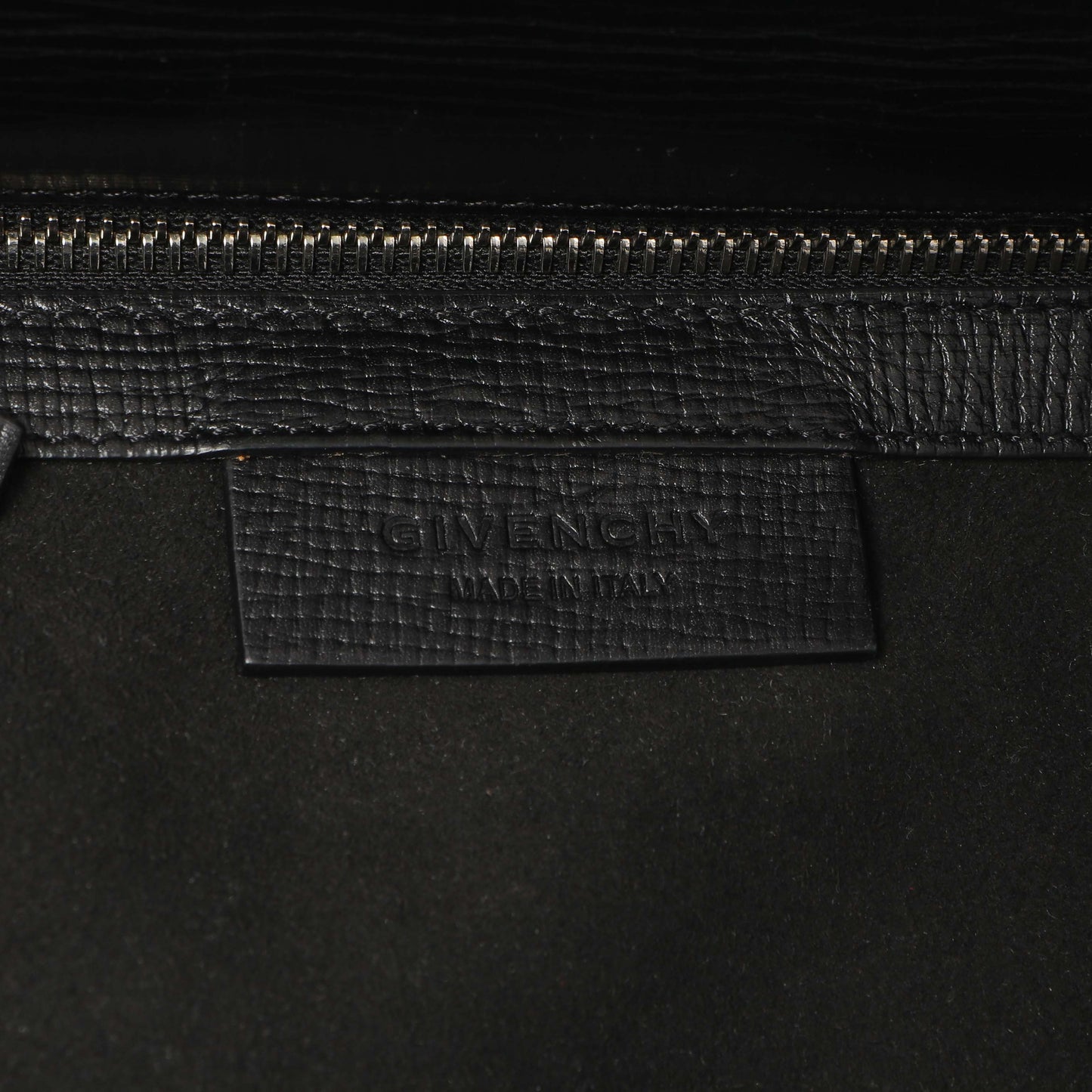 Exclusive Givenchy Black Calfskin Medium Pandora Box — Detail View