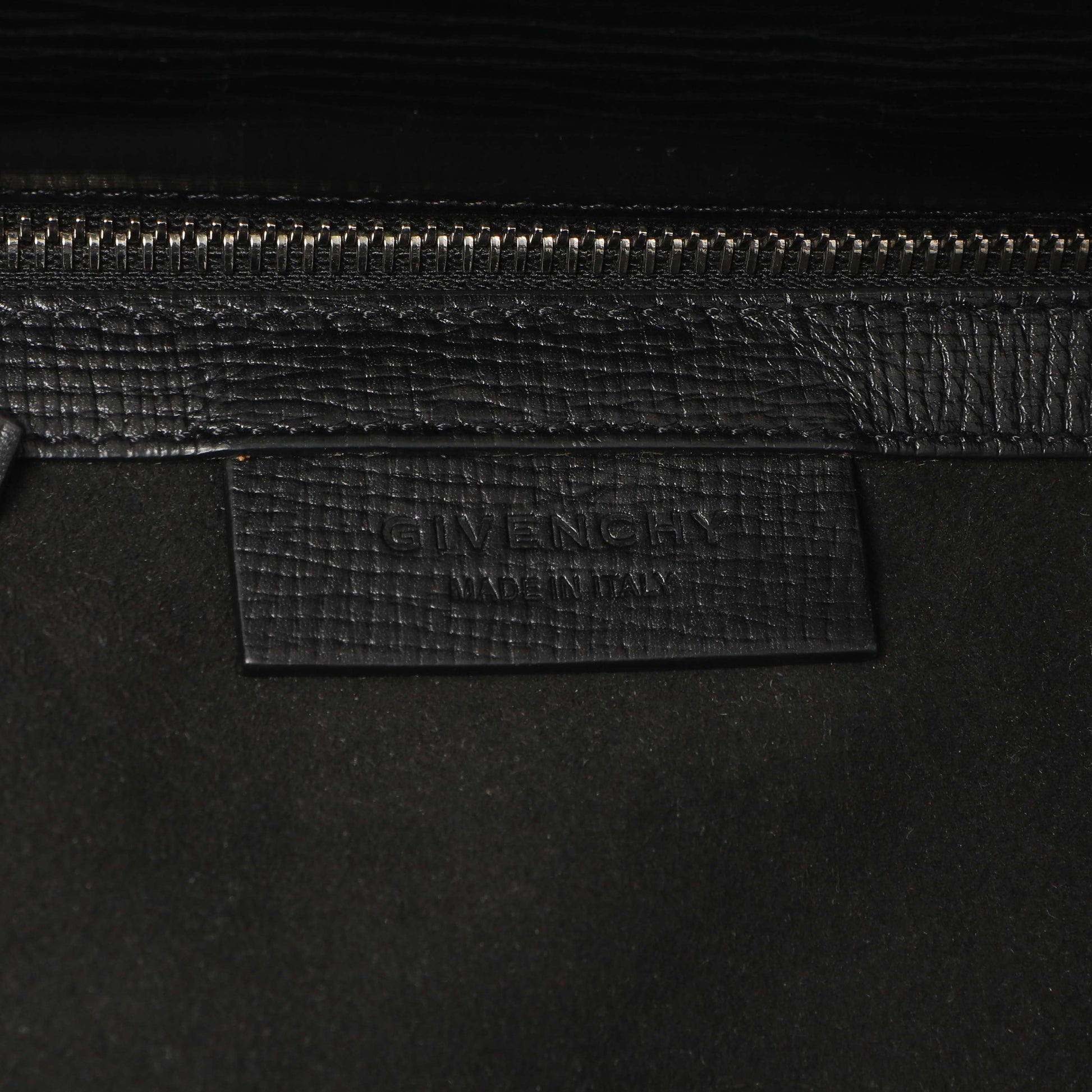 Exclusive Givenchy Black Calfskin Medium Pandora Box — Detail View