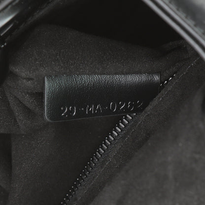Exclusive Christian Dior Black Diamond Cannage Lady Dior Small — Lifestyle View