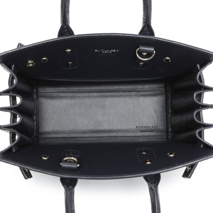 Exclusive Saint Laurent Calfskin Crocodile Embossed Nano Sac De Jour — Alternate View 8