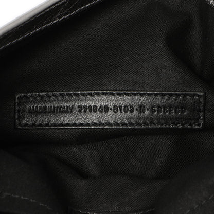 Exclusive Balenciaga Silver Lambskin Le Cagole Small Sling Bag — Alternate View 9