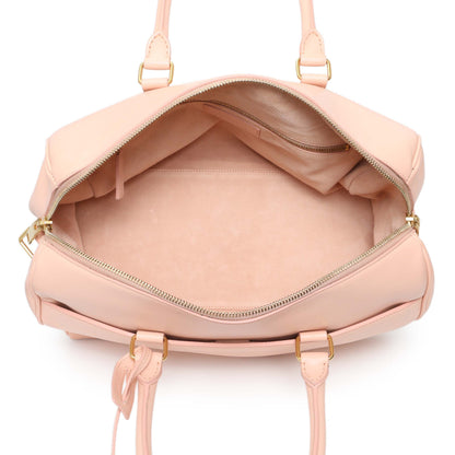Exclusive Saint Laurent Peach Calfskin Classic Baby Duffle — Alternate View 8