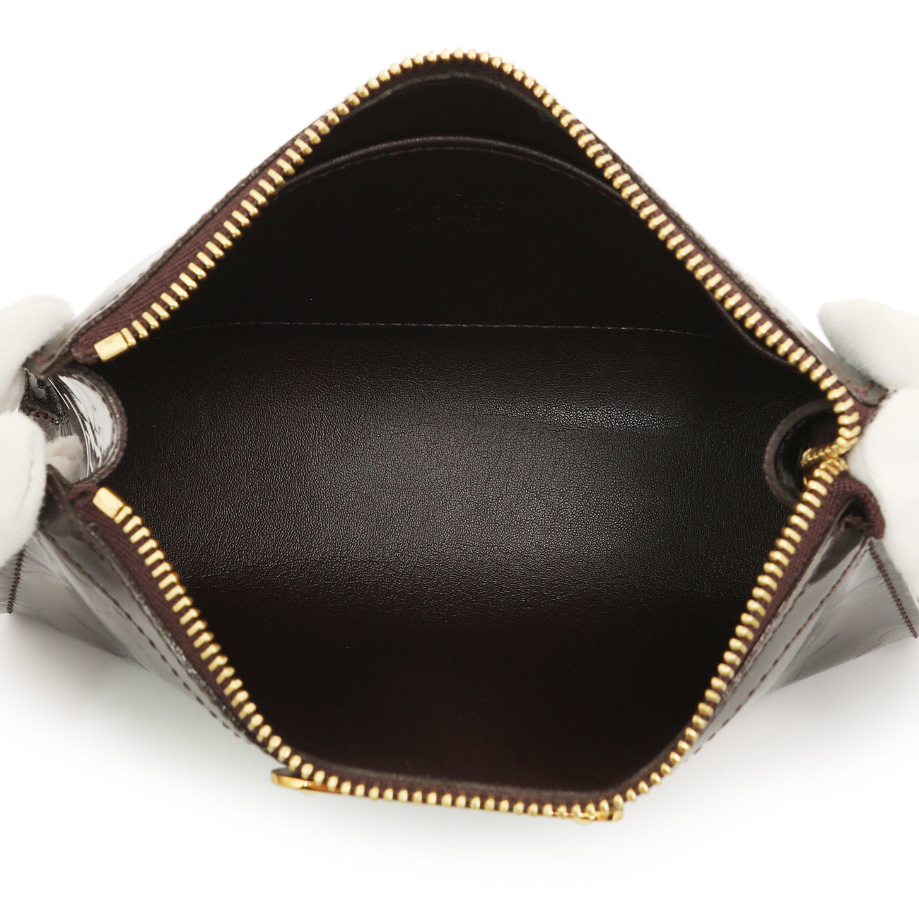 Exclusive Louis Vuitton Amarante Vernis Trousse Cosmetic Pouch — Top View