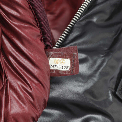 Exclusive Chanel Black Nylon Quilted Coco Cocoon Backpack — Lifestyle View