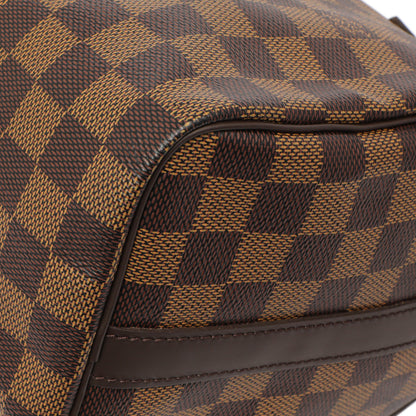 Exclusive Louis Vuitton Damier Ebene Speedy Bandouliere 25 — Detail View