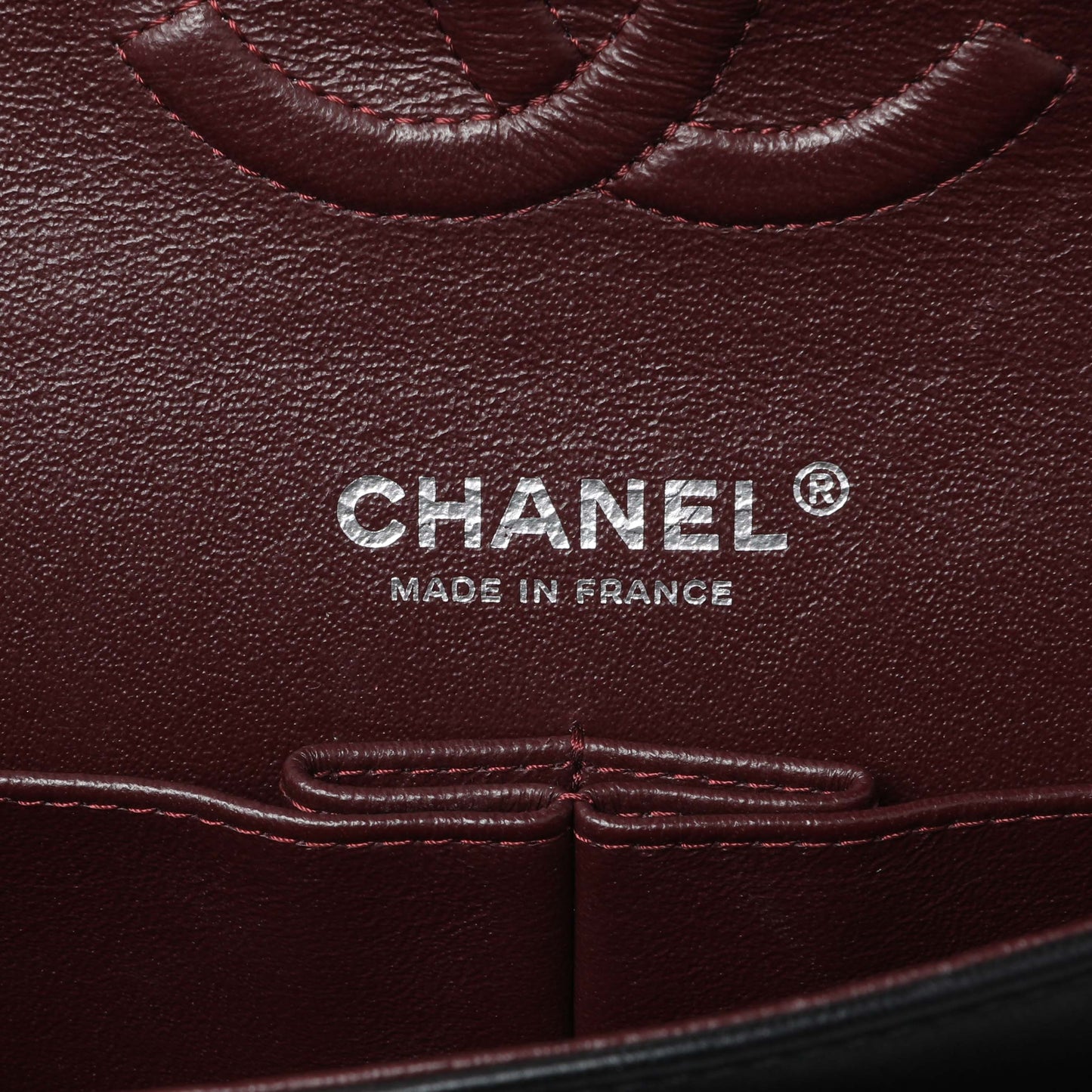 Exclusive Chanel Black Quilted Lambskin Medium Double Flap — Alternate View 9