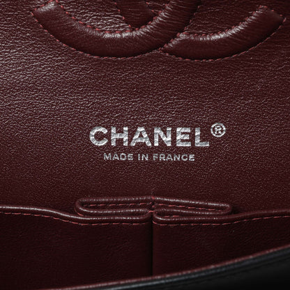 Exclusive Chanel Black Quilted Lambskin Medium Double Flap — Alternate View 9