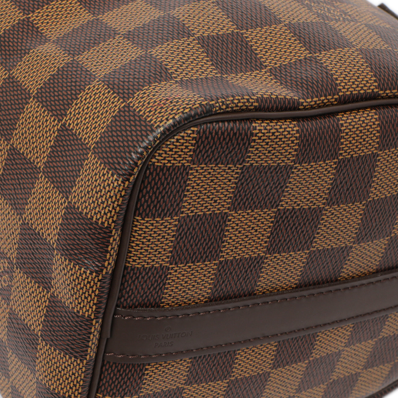 Exclusive Louis Vuitton Damier Ebene Speedy Bandouliere 25 — Alternate View 7
