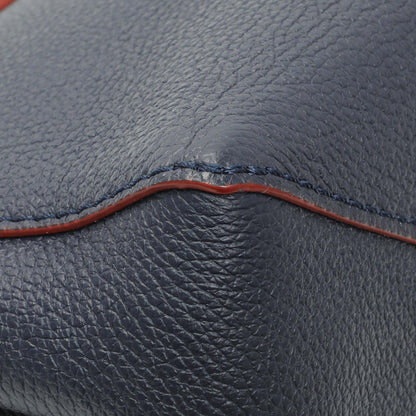 Exclusive Louis Vuitton Navy Calfskin Lockme II Chain Bag BB — Lifestyle View