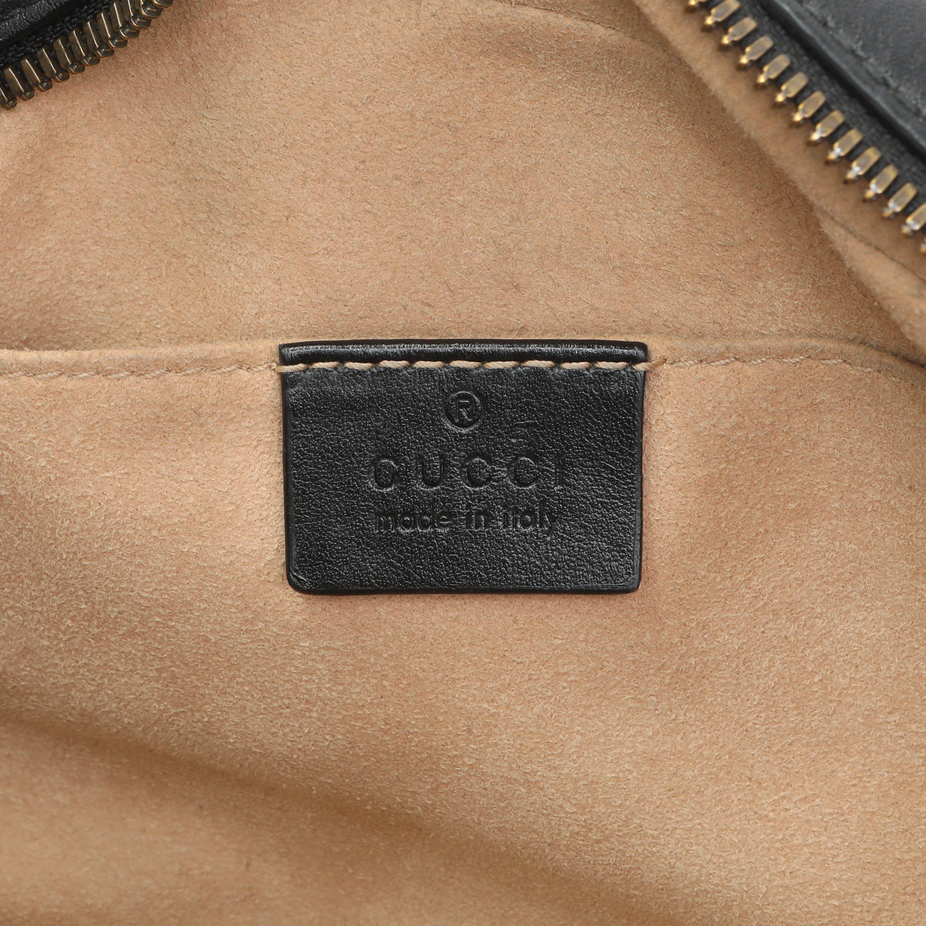 Exclusive Gucci Black Calfskin Matelasse Small GG Marmont Chain Shoulder Bag — Alternate View 9