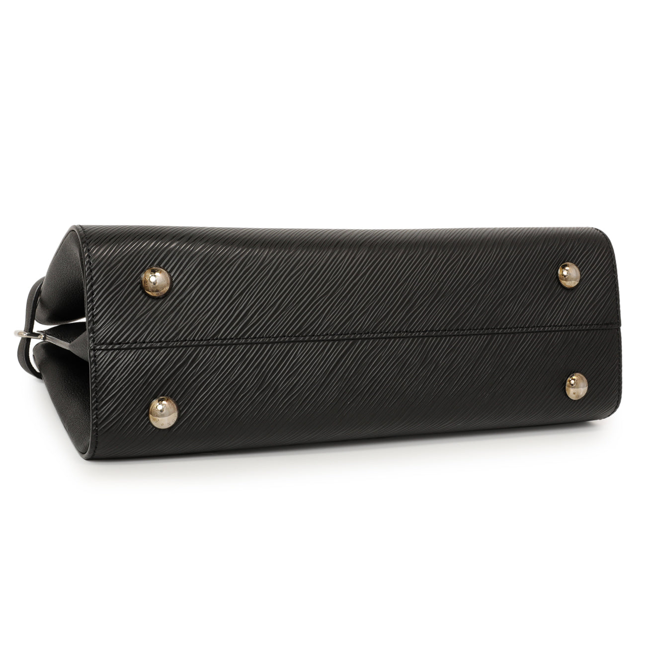 Exclusive Louis Vuitton Black Epi Twist Tote — Back View