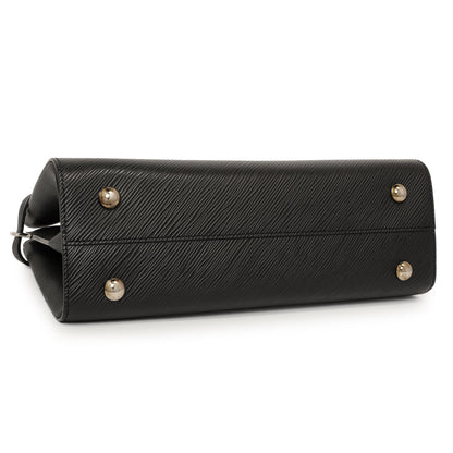 Exclusive Louis Vuitton Black Epi Twist Tote — Back View