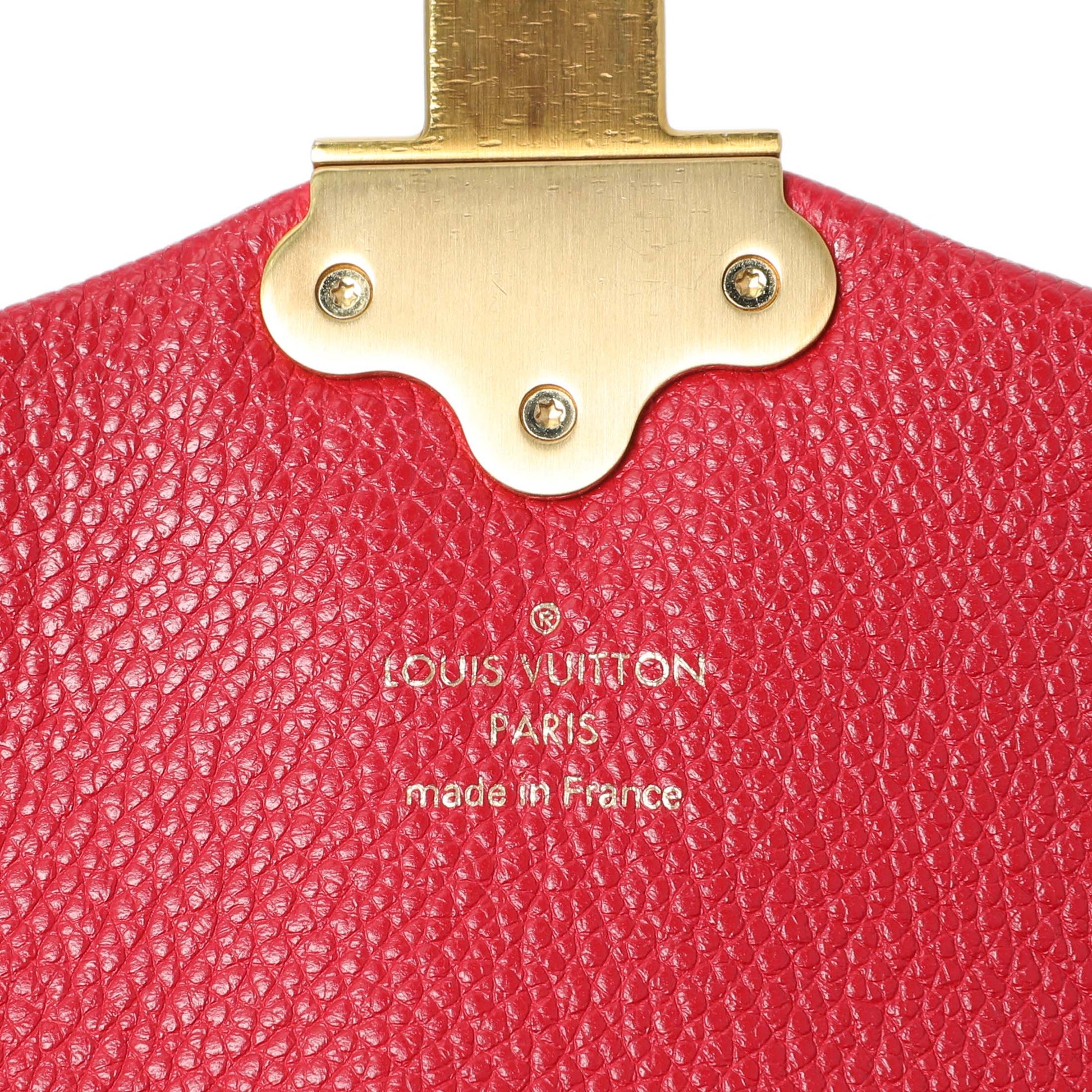 Exclusive Louis Vuitton Red Damier Ebene Clapton Backpack — Alternate View 9
