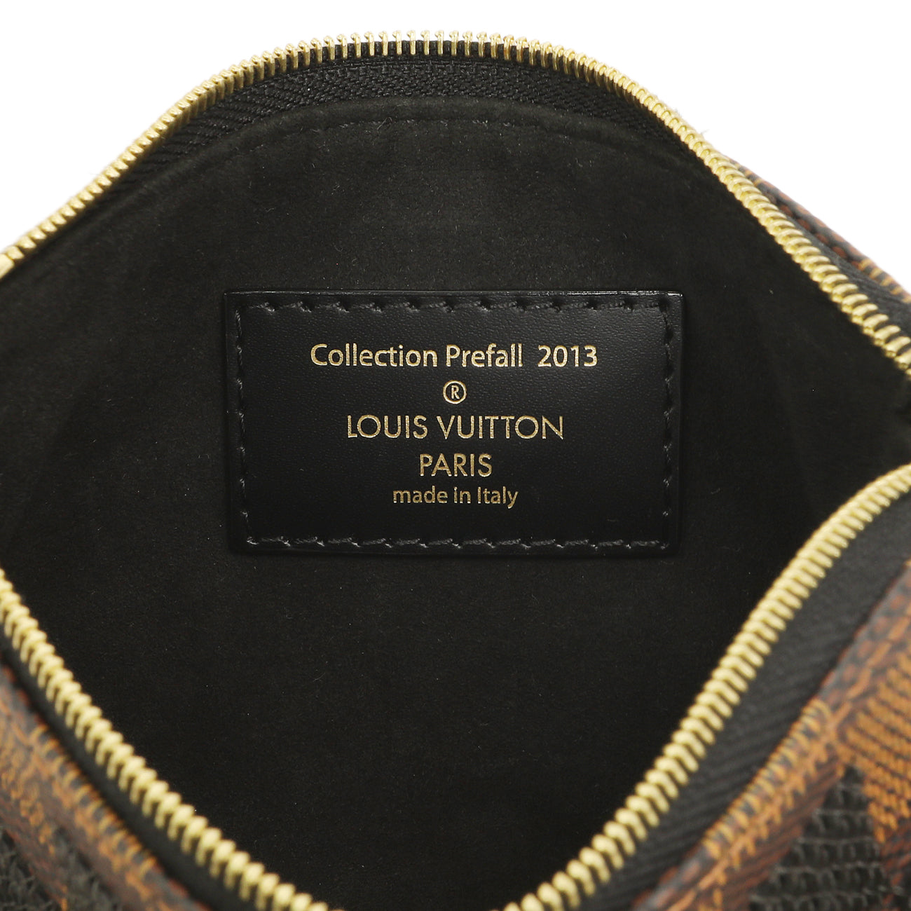 Exclusive Louis Vuitton Damier Paillettes Mini Pochette Accessories — Detail View