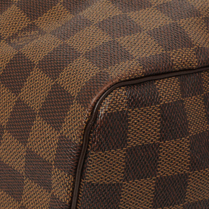 Exclusive Louis Vuitton Damier Ebene Speedy 30 — Detail View