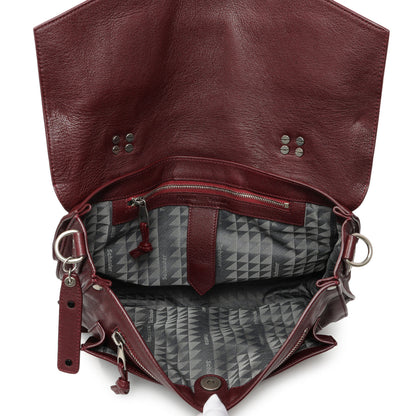 Exclusive Proenza Schouler Burgundy Lambskin Medium PS1 Satchel — Alternate View 8