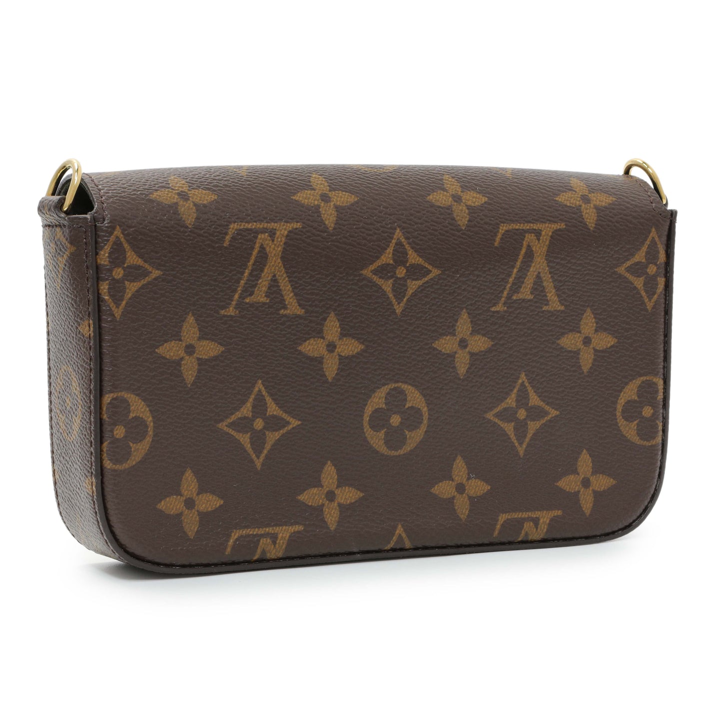 Exclusive Louis Vuitton Monogram Felicie Strap & Go — Side View