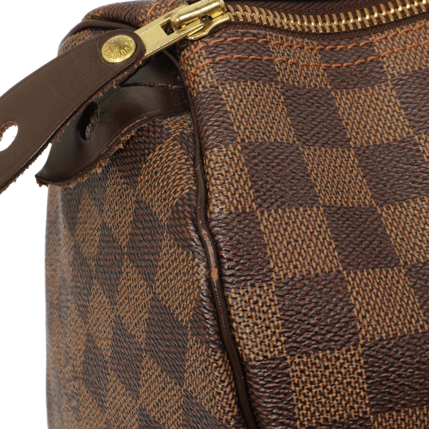 Exclusive Louis Vuitton Damier Ebene Speedy 30 — Alternate View 12