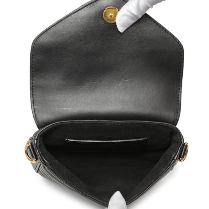 Exclusive Louis Vuttion Black Calfskin New Wave Multi Pochette — Detail View