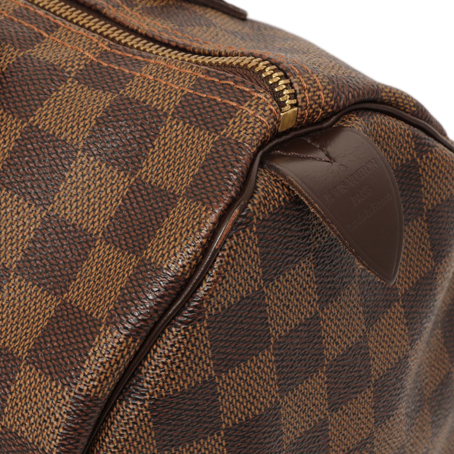 Exclusive Louis Vuitton Damier Ebene Speedy 30 — Alternate View 13