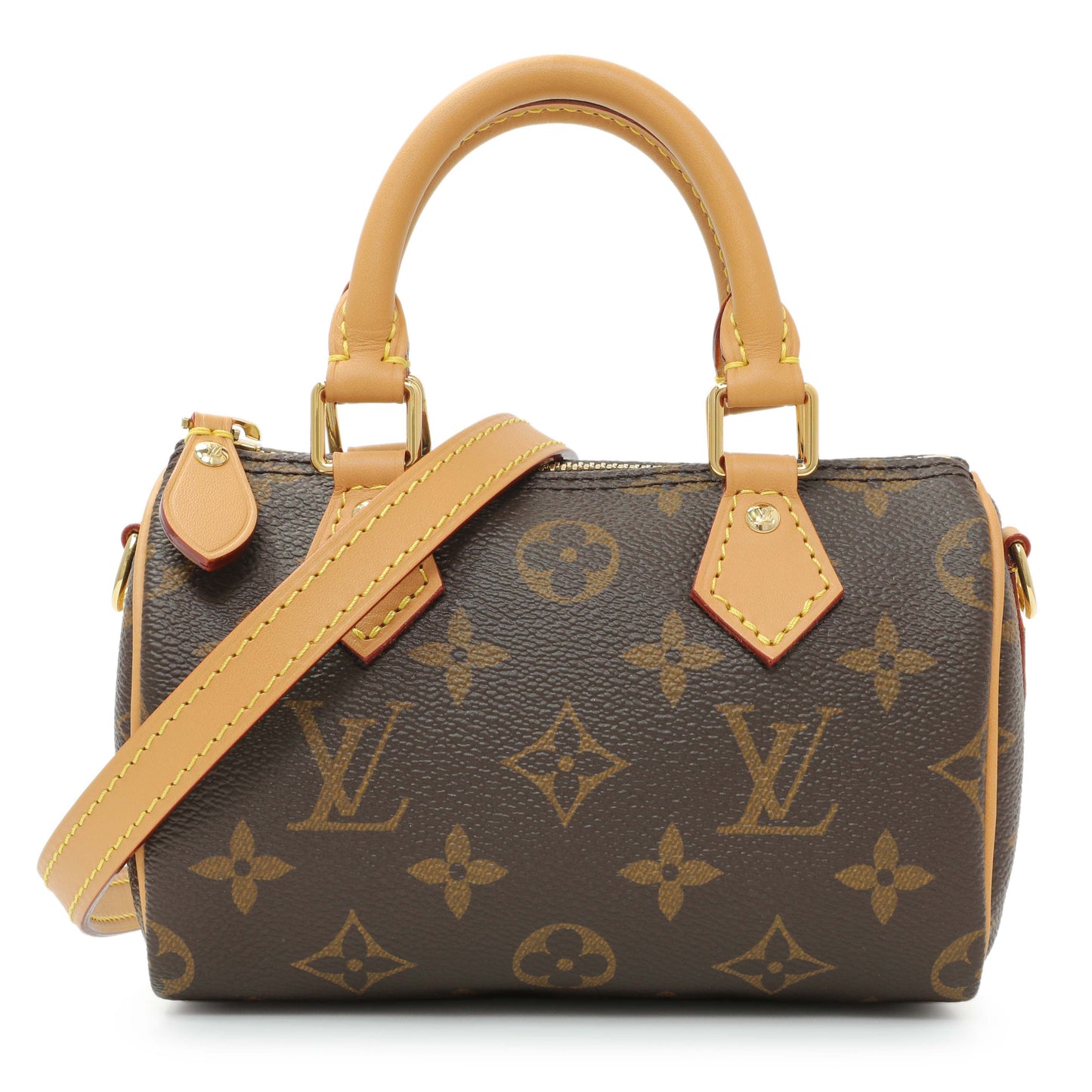 Exclusive Louis Vuitton Monogram Nano Speedy — Front View