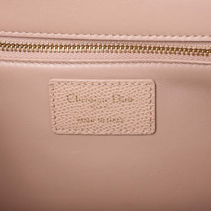 Exclusive Christian Dior Blush Grained Calfskin 30 Montaigne Chain Flap Bag — Alternate View 9