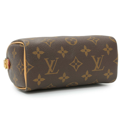 Exclusive Louis Vuitton Monogram Nano Speedy — Back View