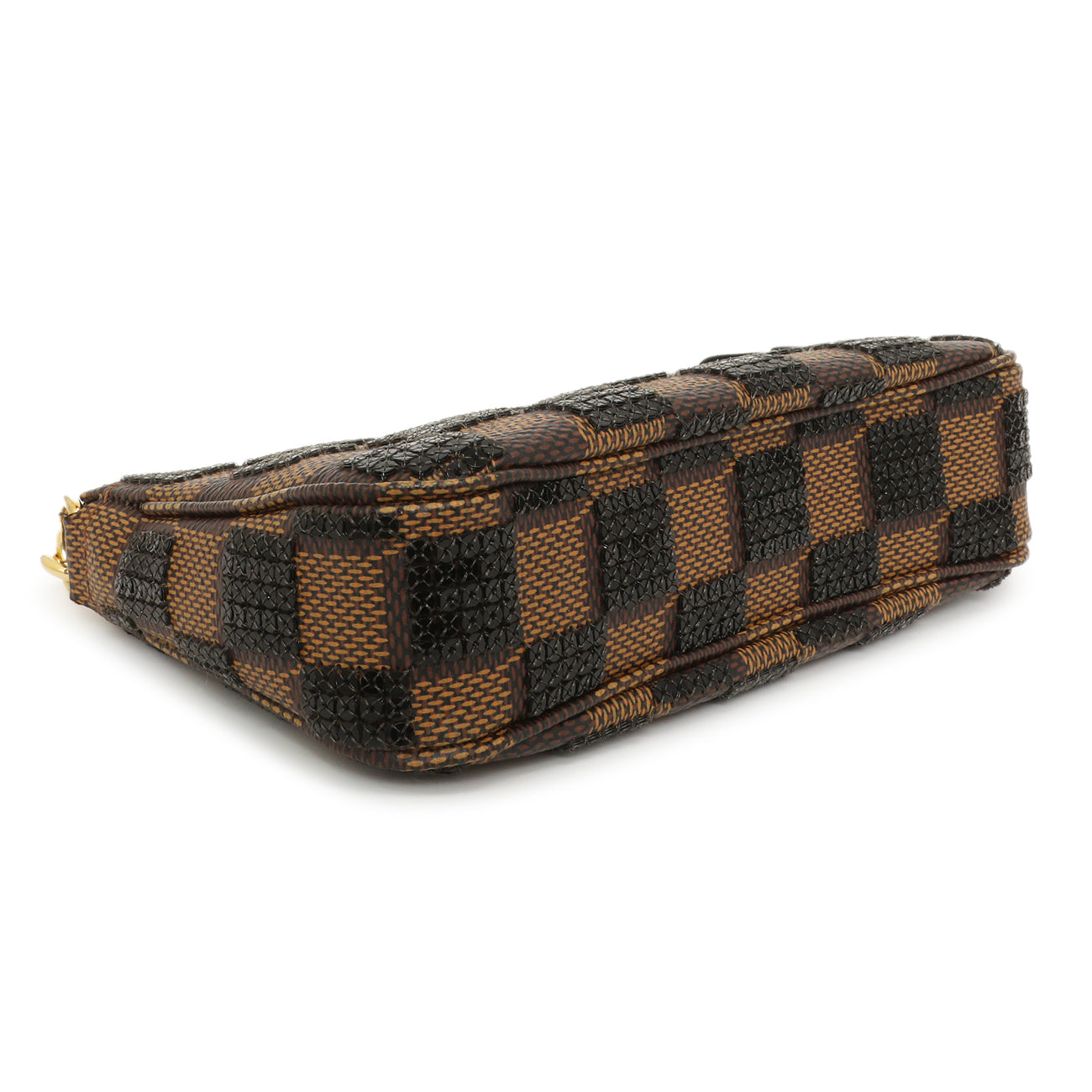 Exclusive Louis Vuitton Damier Paillettes Mini Pochette Accessories — Back View