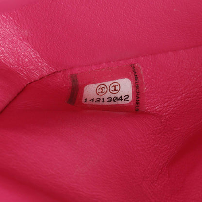 Exclusive Chanel Coral Pink Patent Medium Double Flap — Alternate View 10