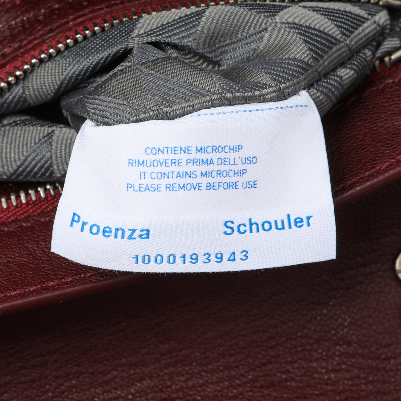 Exclusive Proenza Schouler Burgundy Lambskin Medium PS1 Satchel — Alternate View 12