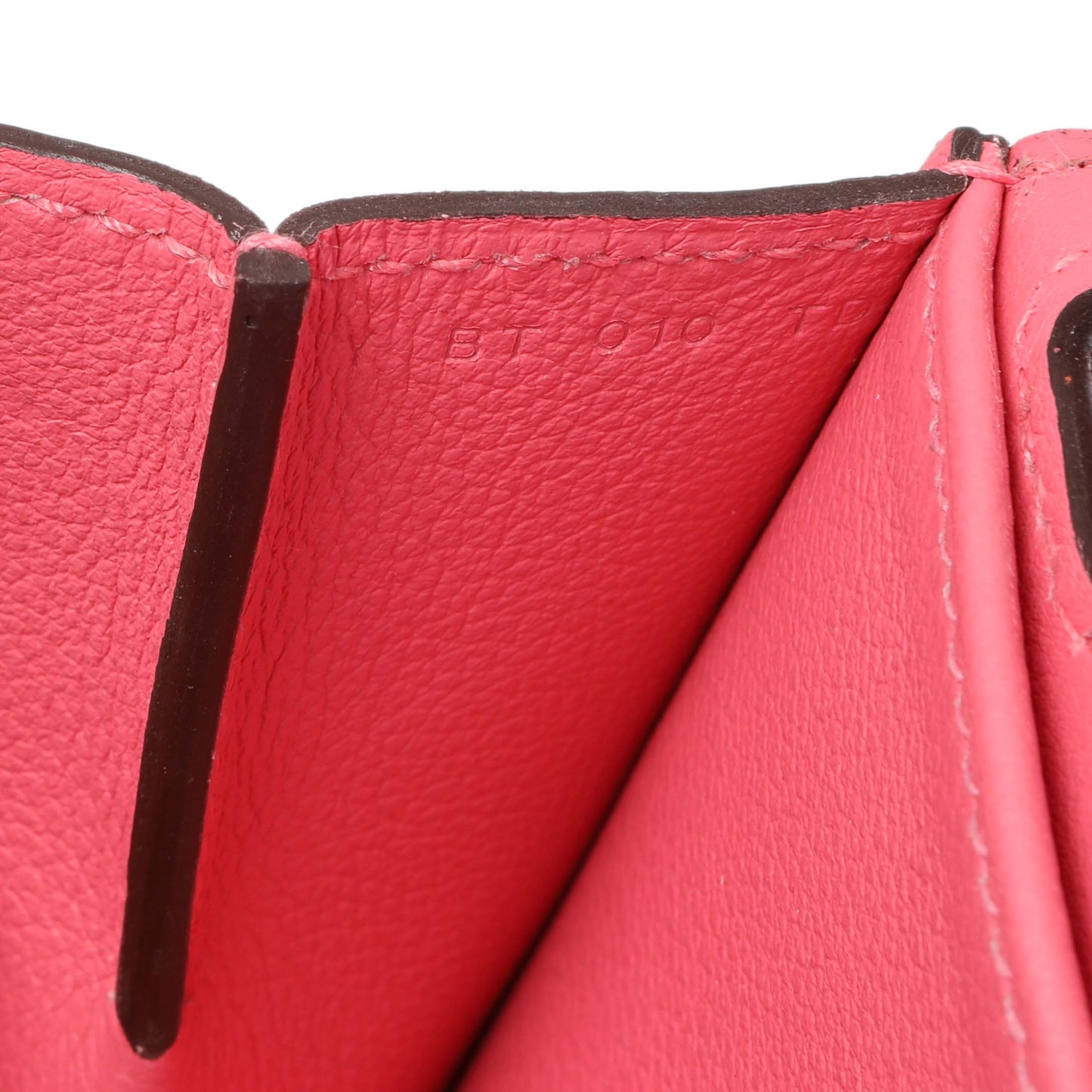Exclusive Hermes Rose Azalee Evercolor Halzan 25 — Alternate View 10