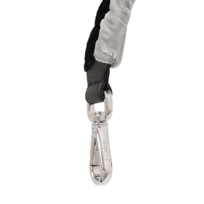 Exclusive Fendi Black/Grey Velvet Mini Strap You — Top View