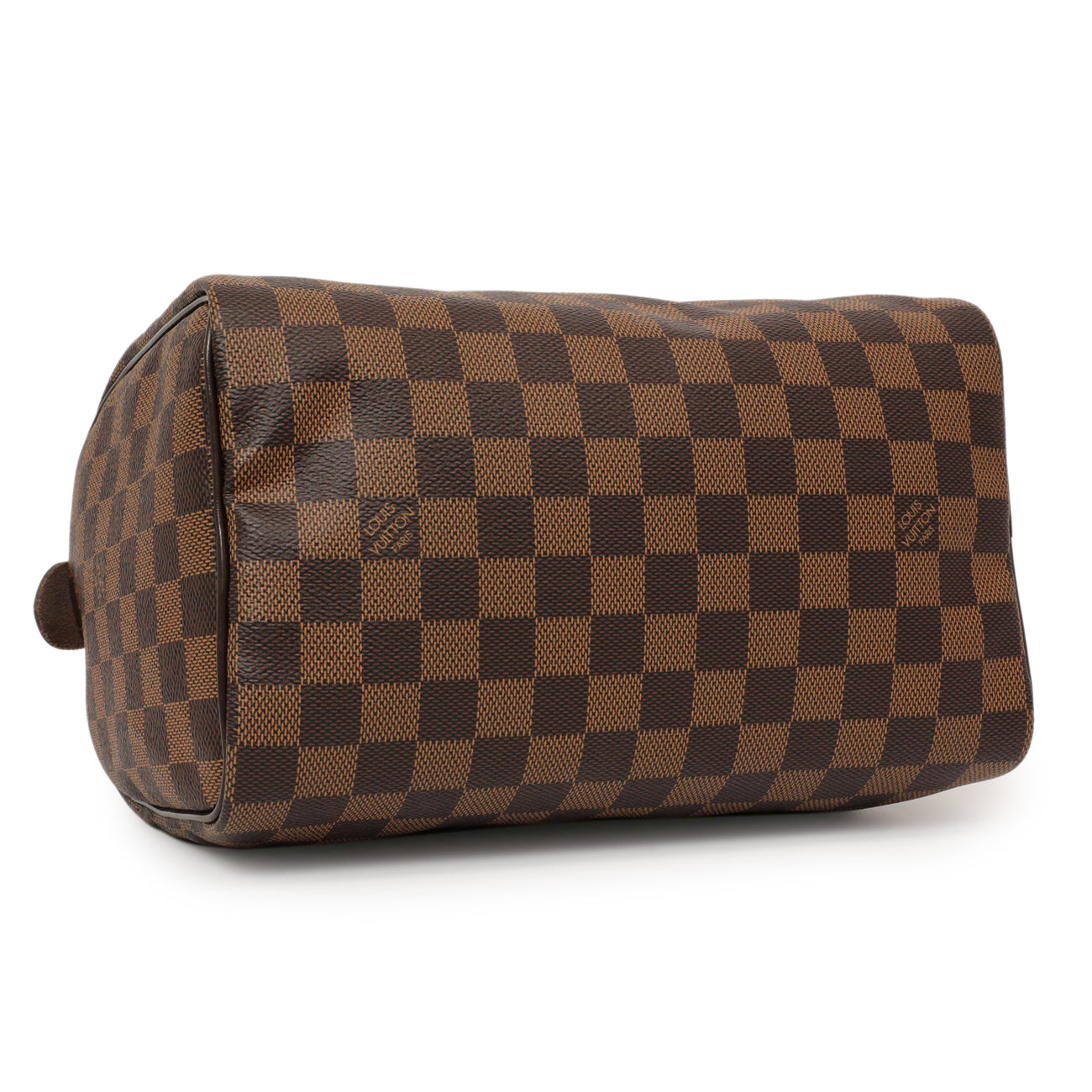 Exclusive Louis Vuitton Damier Ebene Speedy 25 — Back View