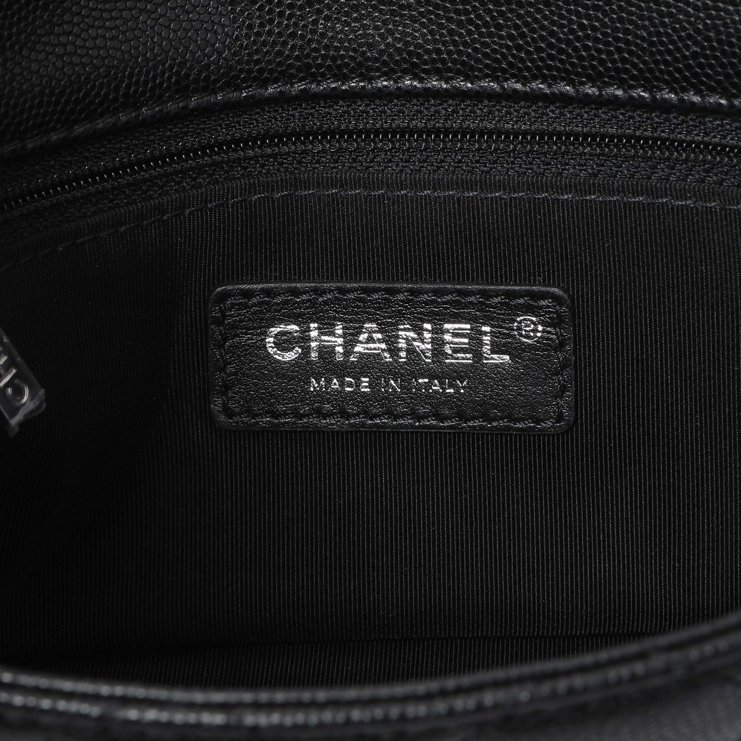 Exclusive Chanel Black Caviar Quilted My Everything Small Flap — Alternate View 9