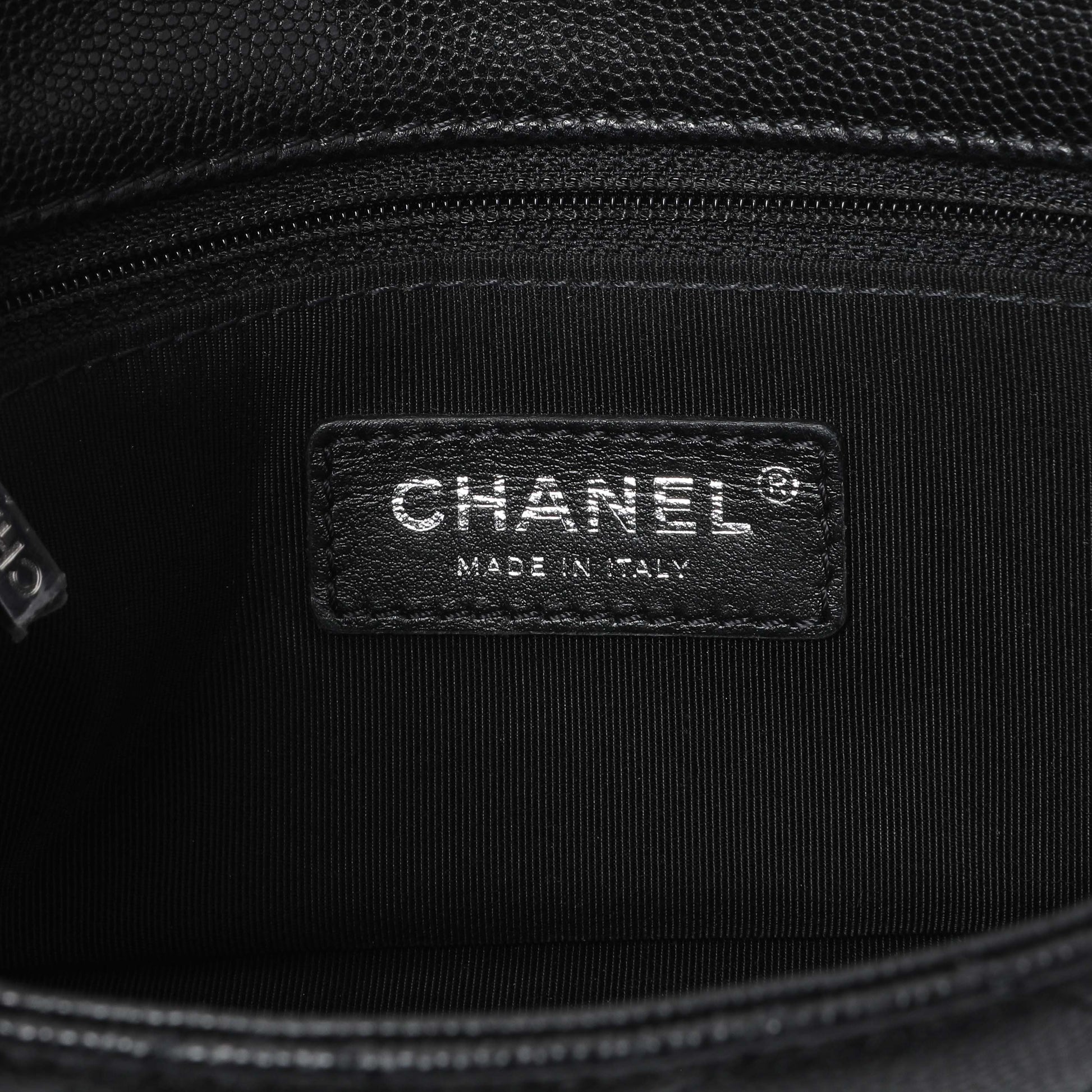 Exclusive Chanel Black Caviar Quilted My Everything Small Flap — Alternate View 9