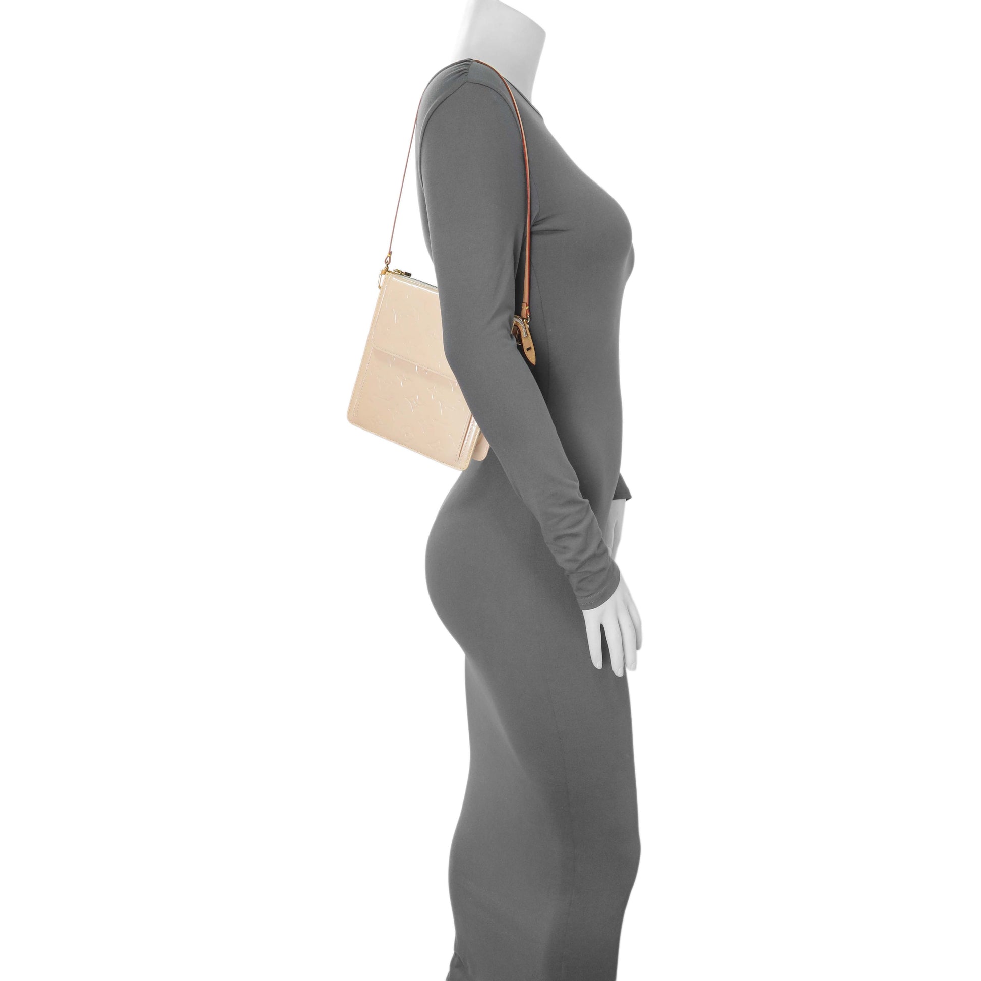 Exclusive Louis Vuitton Marshmallow Vernis Mott Bag — Alternate View 7