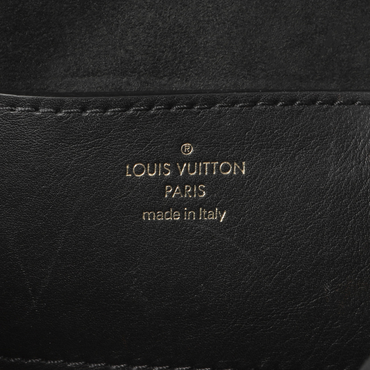 Exclusive Louis Vuttion Black Calfskin New Wave Multi Pochette — Lifestyle View