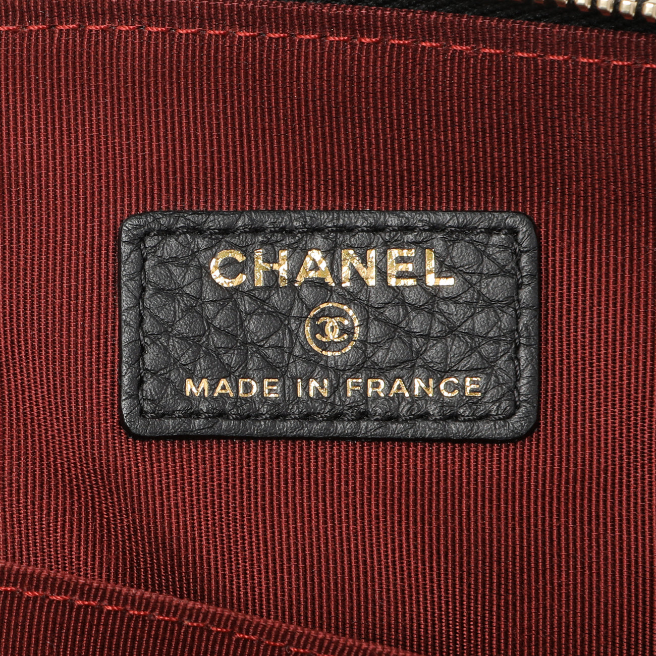 Exclusive Grained Black Quilted Calfskin Archi Chic Cosmetic Case — Alternate View 9