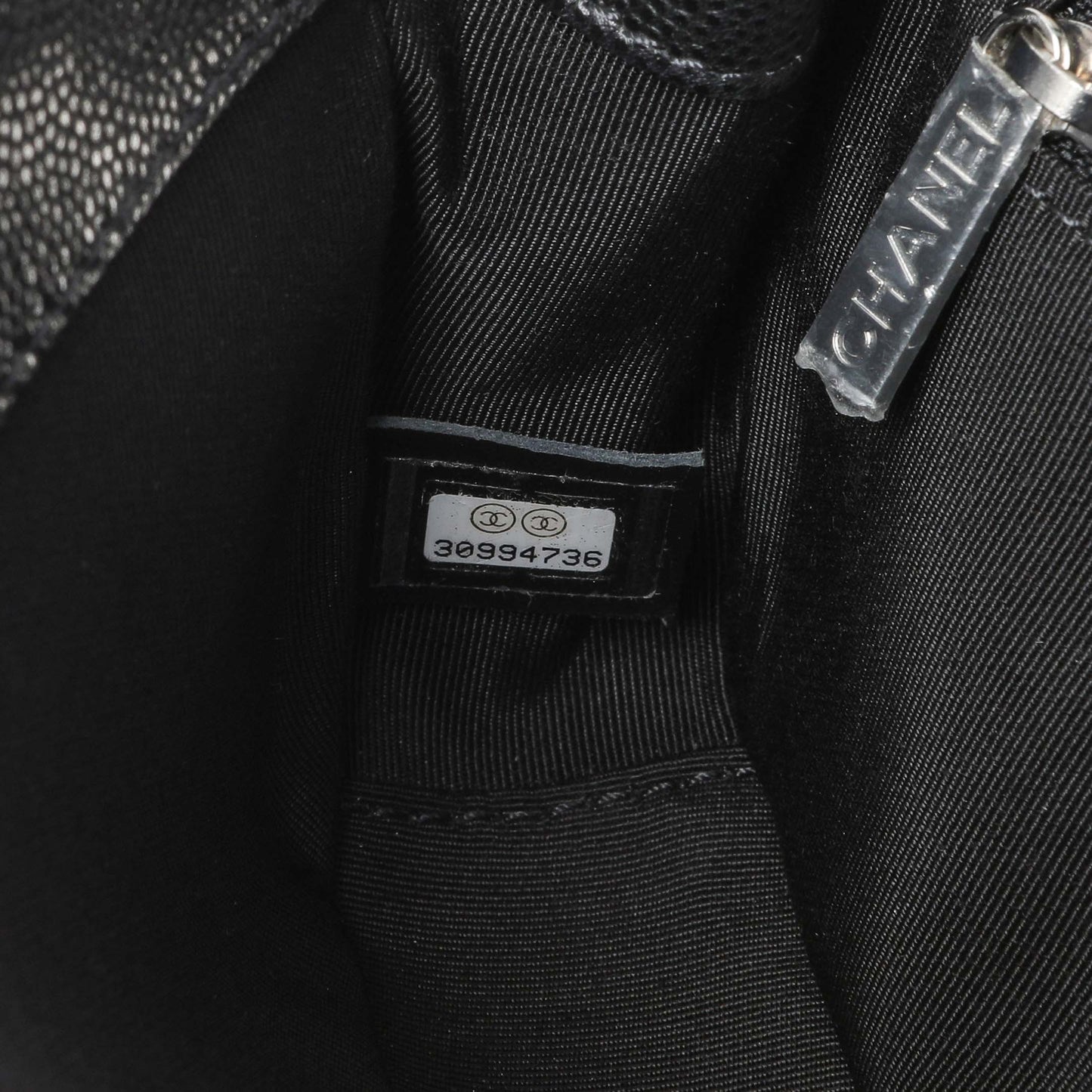 Exclusive Chanel Black Caviar Quilted My Everything Small Flap — Alternate View 10