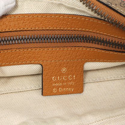 Exclusive Gucci X Disney Mini Vintage GG Supreme Monogram Mickey Mouse Belt Bag — Detail View