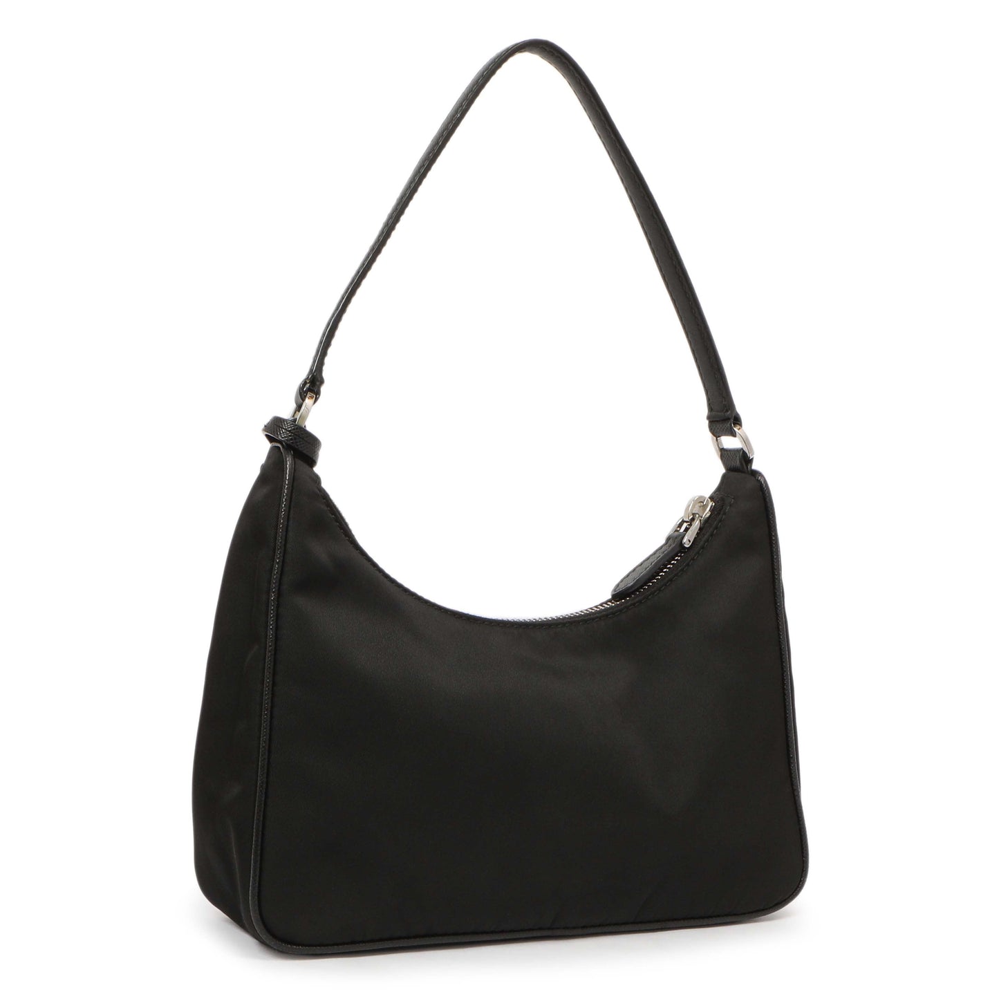 Exclusive Prada Black Re-Nylon Mini Re-Edition 2005 — Side View