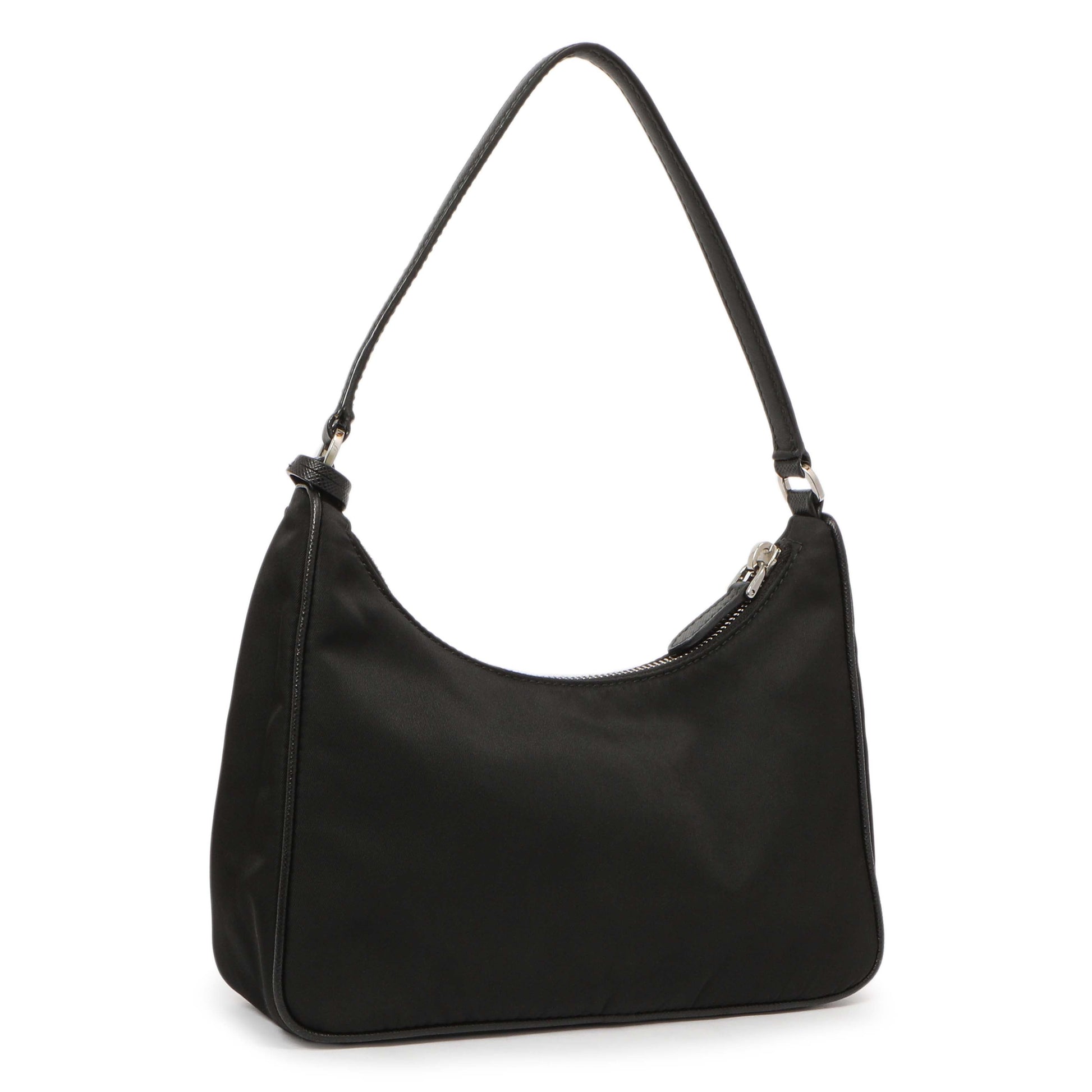 Exclusive Prada Black Re-Nylon Mini Re-Edition 2005 — Side View
