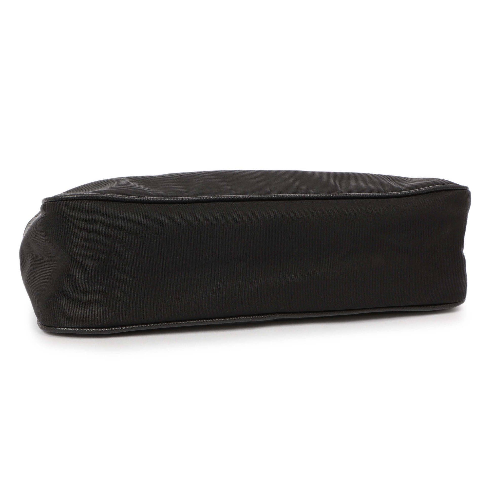 Exclusive Prada Black Re-Nylon Mini Re-Edition 2005 — Back View