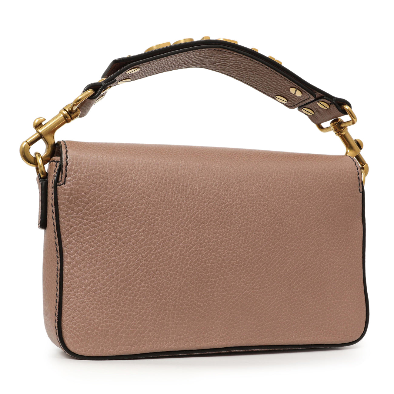 Exclusive Christian Dior Old Rose Calfskin J’adior Flap Bag — Side View