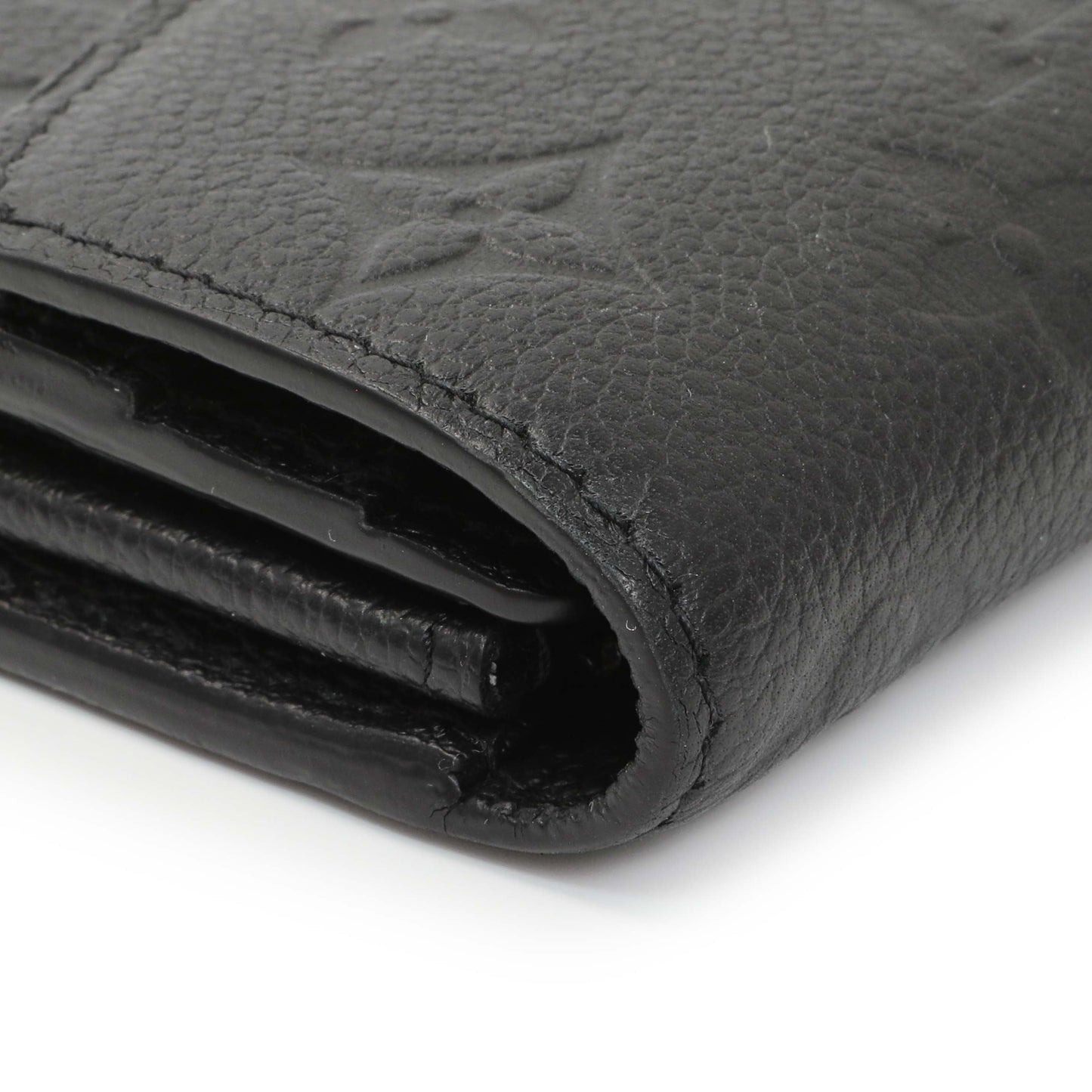 Exclusive Louis Vuitton Black Monogram Empreinte Sarah Wallet — Lifestyle View