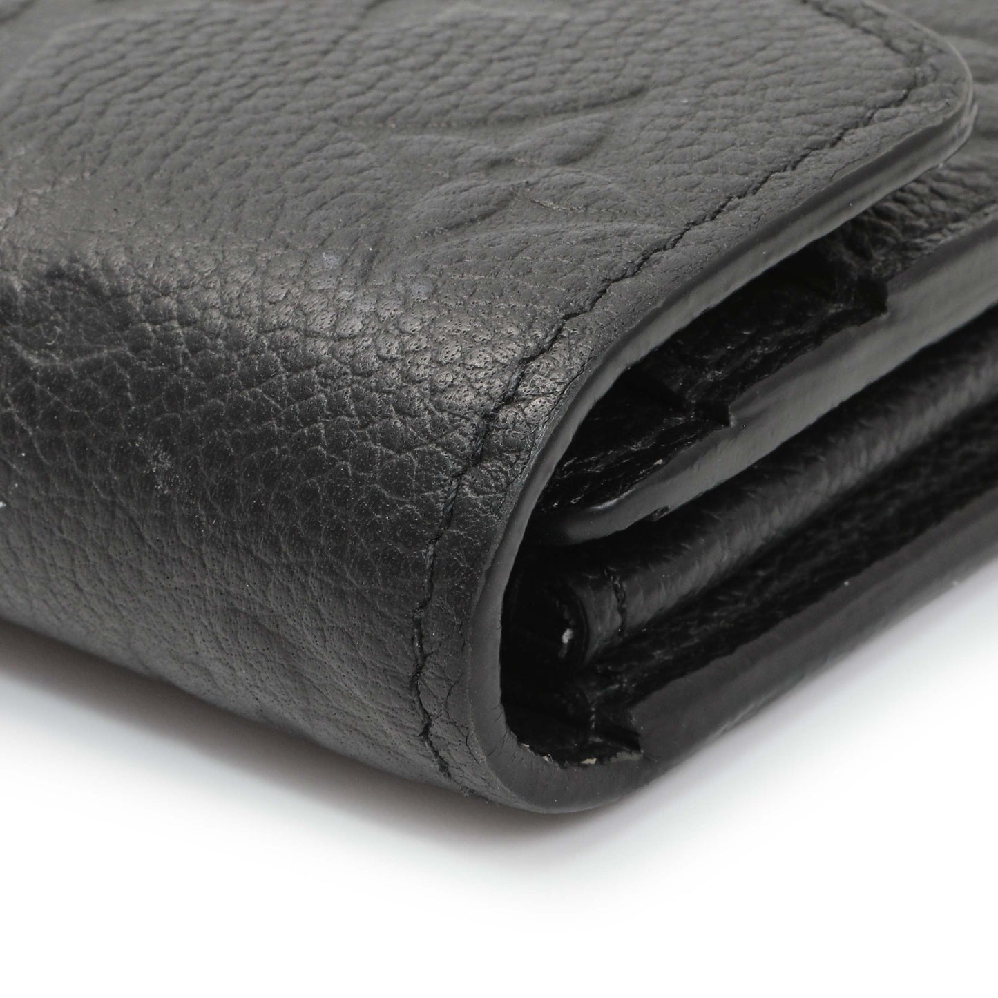 Exclusive Louis Vuitton Black Monogram Empreinte Sarah Wallet — Alternate View 7